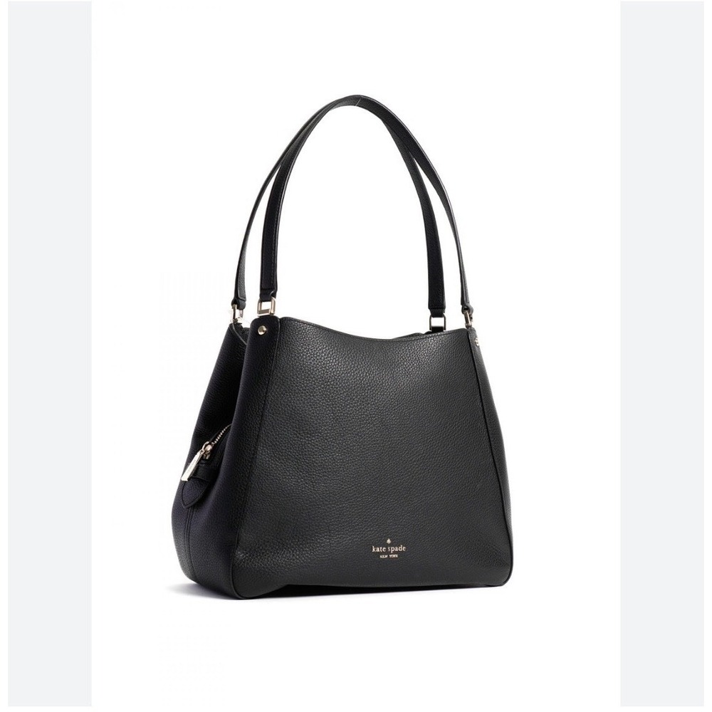 Kate Spade Leila Medium‎ Triple Compartment Shoulder Bag - Black